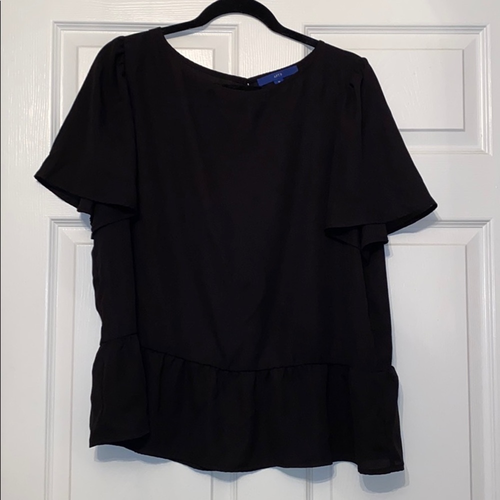 APT 9 BLACK BLOUSE